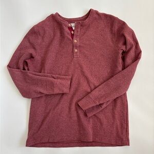 Red Goodfellow and Co Henley. Men’s large